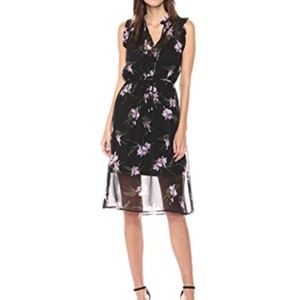 BB Dakotah “Sarah” Dress Black purple floral NEW